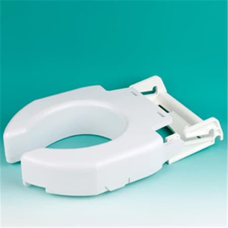 Ableware Ableware Secure-Bolt Hinged Elevated Standard Toilet Seat Ableware-725680000